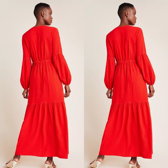 Anthropologie Alisha Tiered Maxi Dress x Amadi - Picture 3 of 6